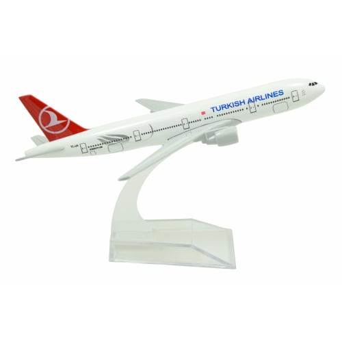 DYNASTIE TANG 1/400 16cm Turkish Airlines B777 Maquette d'avion en alliage Jouet