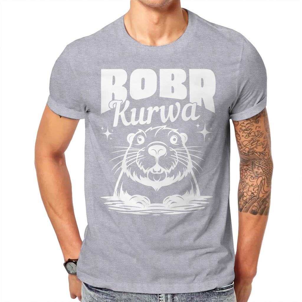 Bobr Kurwa Bever T-shirt Unisex T-shirts Zomerkleding Katoenen O-hals T-shirt
