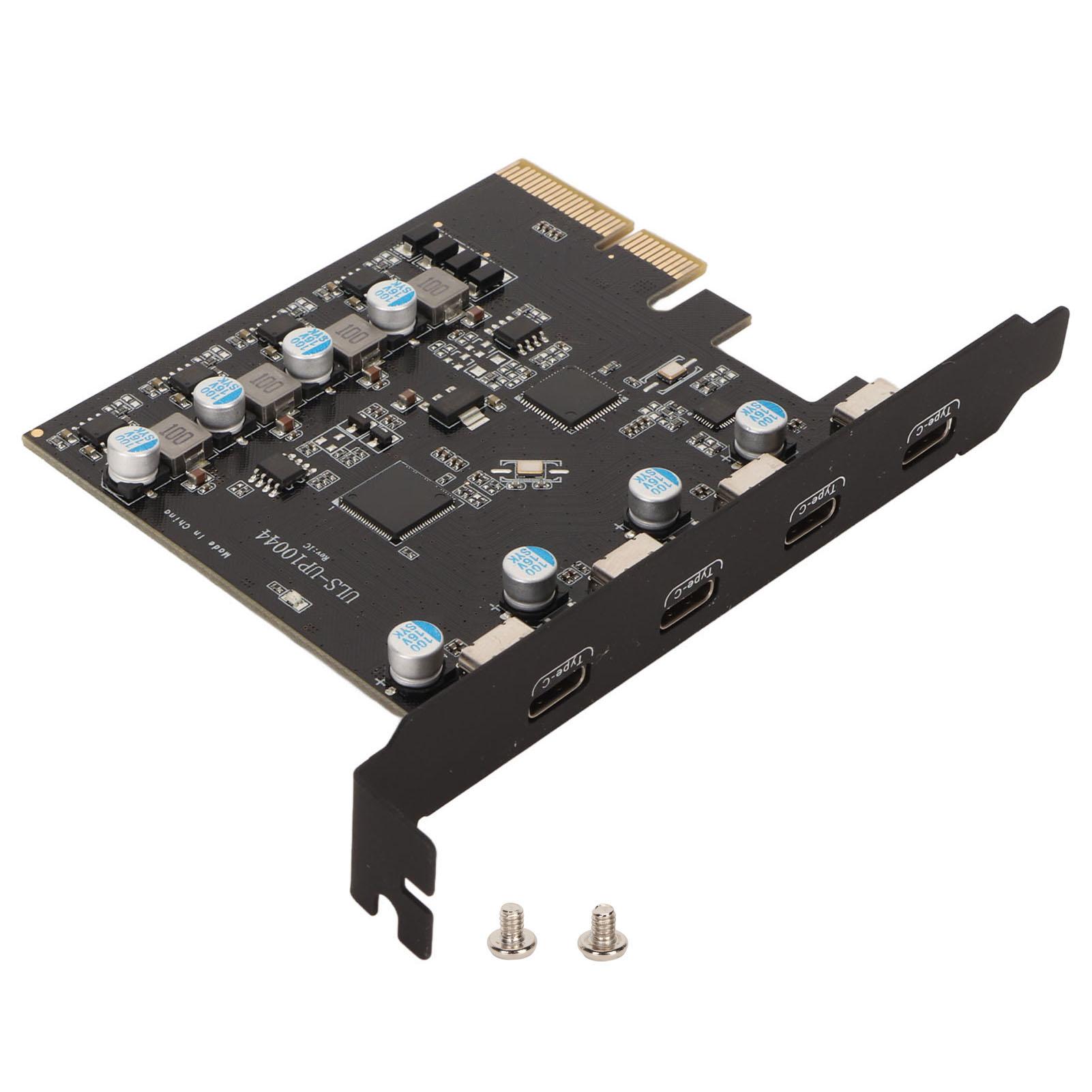 

PCIe to Type C Expansion Card 20Gbps USB 3.2 PCI Express Card Controller Adapter for Windows 7 8 10