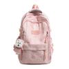 Schoolbag New Large Capacity Bear Backpack Middle School Student School Bag Ins High Value Fashion Casual Backpack Lightweight Girls