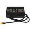 25.2V 10A 12A 28A Charger Smart Aluminum Case for 6S 22.2V Outdoor Li-ion Battery,Battery Pack Charger Built-in cooling fan