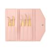 5/6PCS Eyelash Extension Tweezers Set Lash Applicator Stainless Curved Straight For Eyelash false Clip Makeup Nail Art Tools