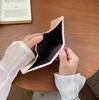 Cute Bow Trifold Women's Wallet Portable Wallet Ultra-thin Coin Purse Ladies Clutch Card Holder Compact PU Leather Money Bag