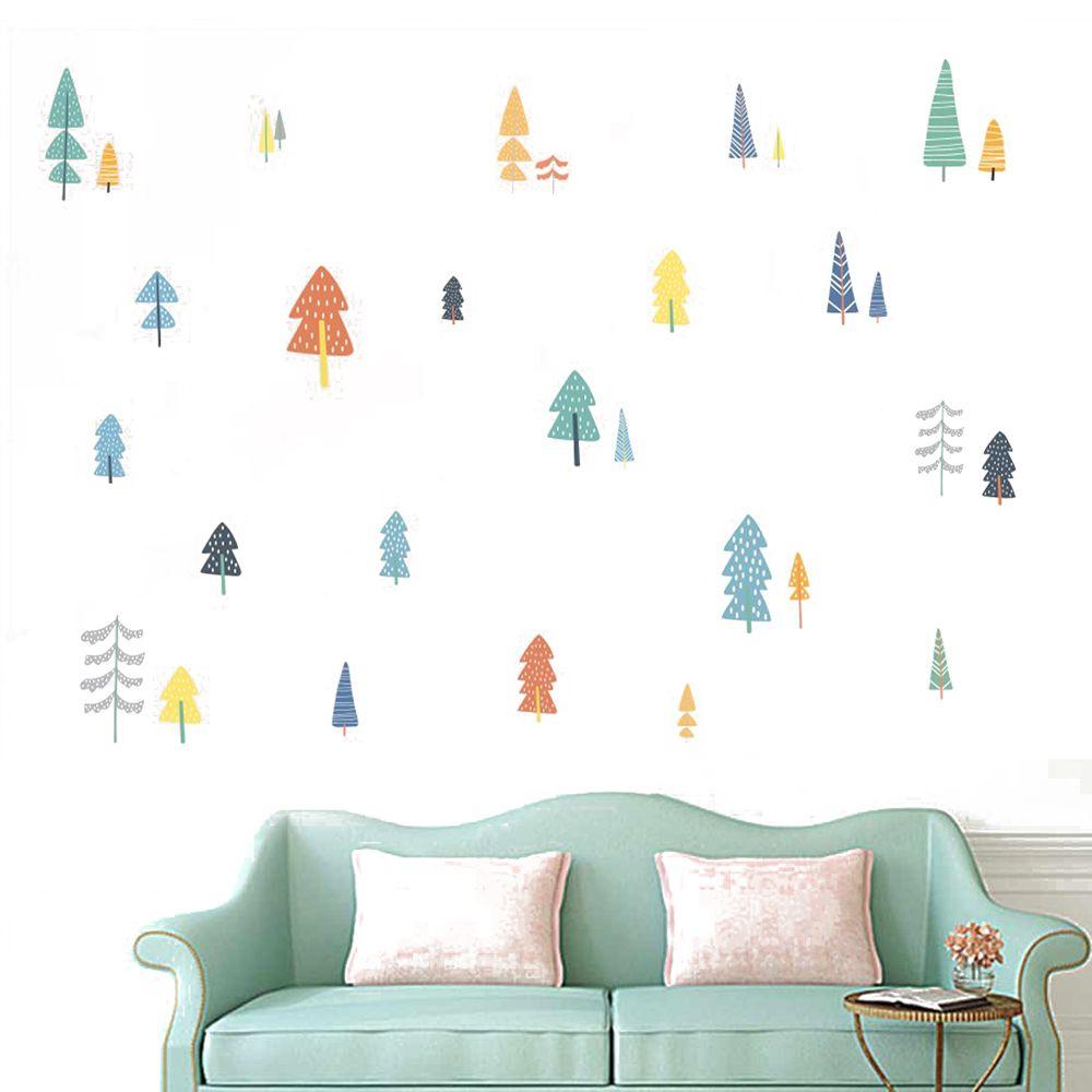 

Modern Tree Woodland Baby Room Decor Decal Wall Sticker Mural