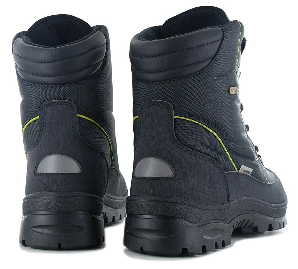 Lackner Kitzbühel Gary TX - Herren Winter Stiefel mit integrierten Spikes 7653 Schwarz ORIGINAL