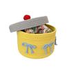 Handwoven Cotton Rope Makeup Holder Decorative Desktop Storage Basket Multipurpose Bedroom Organizer for Cosmetics
