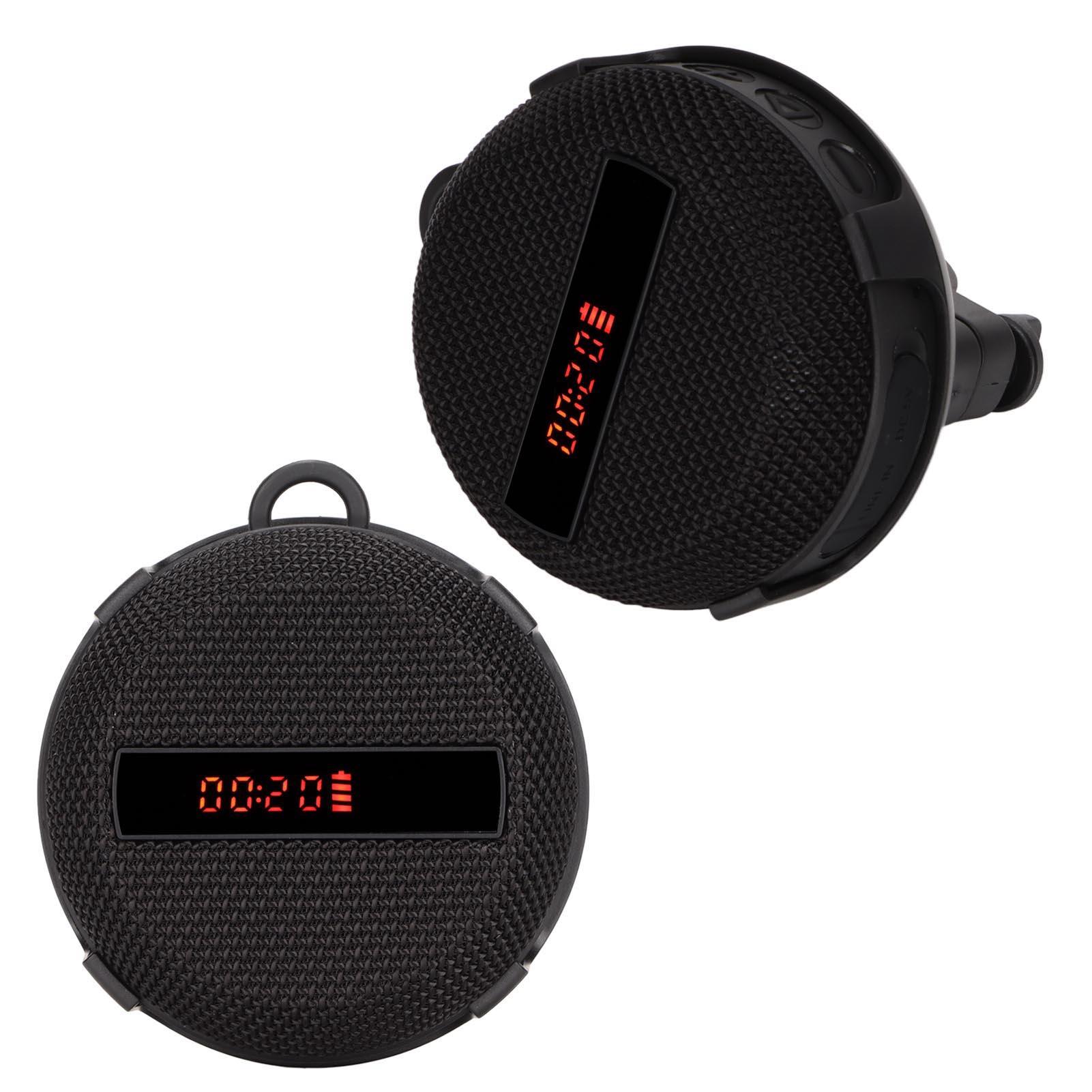 

Bluetooth 5.3 Велосипедный динамик IP65 Водонепроницаемый пылезащитный беспроводной велосипедный динамик с функцией измерения времени