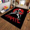 Martial artist paintingcarpet Yoga living room room decor children's crawling mat doormat area rug games floor mat