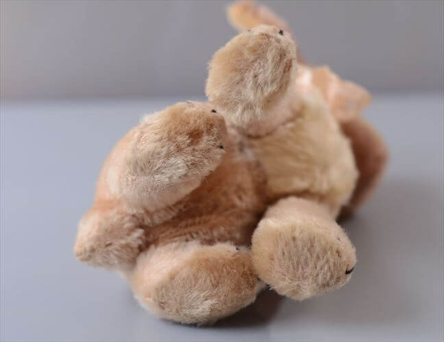 Steiff Sitting Dog Mopsy Plush Steiff Doll Antique 1960s-1977 German-made Toy, Figure, Vintage_ig4884