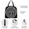 Nordic Viking Scandinavn Odin Symbol Insulated Lunch Bag for Women Kids Portable Food Boxes Thermal Lunch Box Tote