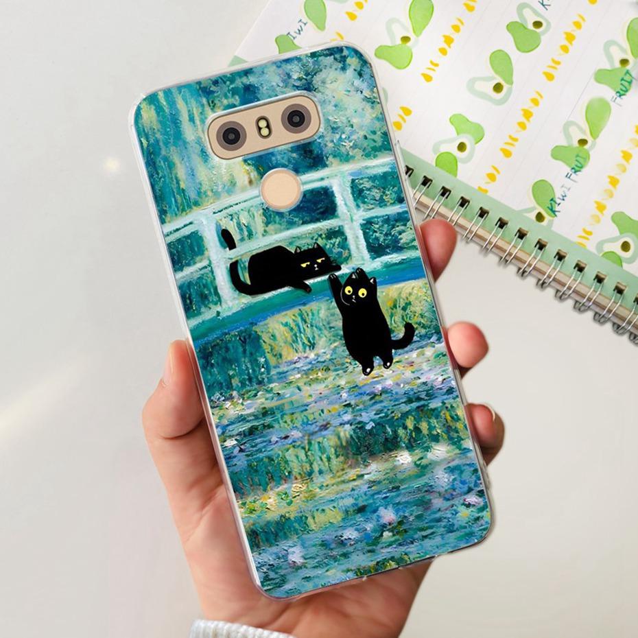 Lovely Painted Case For LG G6 G6+ H870 LS993 VS988 LGM-G600L Soft Silicone TPU Back Cover For LG G6 Plus G6plus Phone Cases