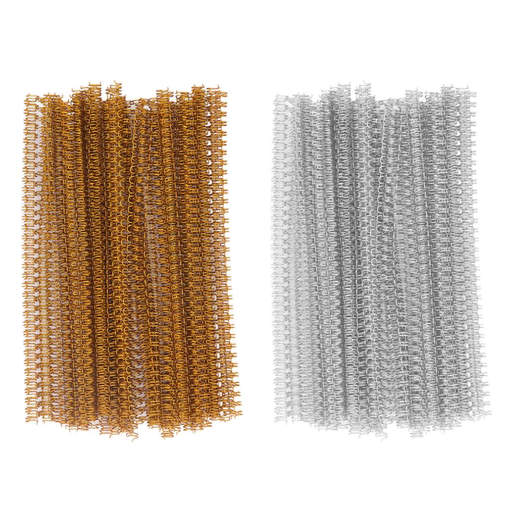 Double Loop Wire Binding Spine 20 Sheet Capacity 3:1 Pitch 34 Loop 6.4mm Diameter Set Kit for A4 Paper Loop Binding Wire