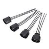 4 PCS Ignition Coil Connectors Plug Harness 1832A016 Replacement for Mitsubishi Outlander 3.0L Lancer 2.0L 2.4L
