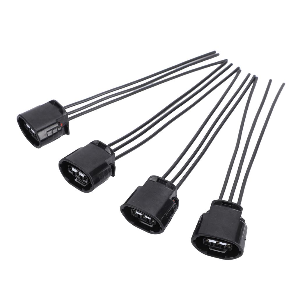 4 PCS Ignition Coil Connectors Plug Harness 1832A016 Replacement for Mitsubishi Outlander 3.0L Lancer 2.0L 2.4L