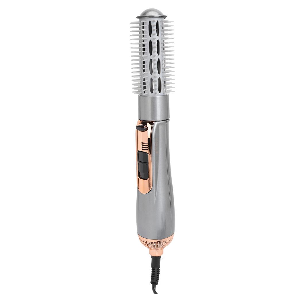 Brosse Sèche-Cheveux 2 en 1 800W Ion Négatif Brosse Sèche-Cheveux avec Peigne Coiffant Interchangeable UE