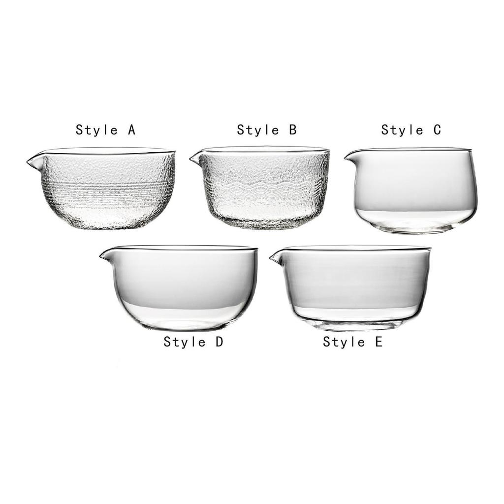 Glass Matcha Bowl Chawan Clear Handmade Unique Green Tea Ceremony Bowl Green Tea Cup Mug for Cold Brew Cold Hot Water Kitchen