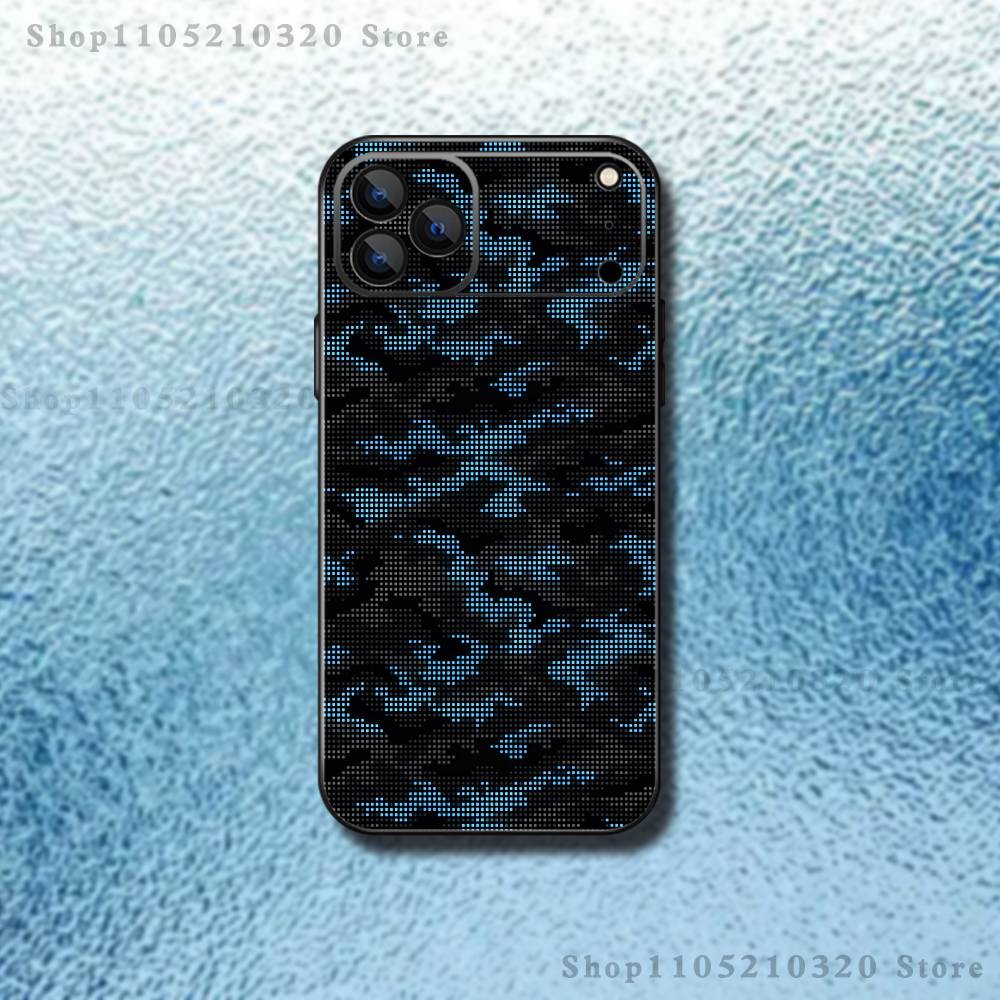 

Carbon Fiber Pattern Phone Case For iPhone 17,16,15,14,13,12,Pro,Max,Plus,E,SE4,Air,Mini Black Soft Box iPhone14ProMax