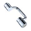 Mechanical Arm Faucet Featuring Adjustable Height Splash Proof and Boost Modes Threaded Connector for Multiple Installations