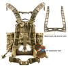 [Akmax.cn] Militärischer Molle II Rucksack, Armee Mittlerer Rucksack, 50L, mit Rahmen, für Outdoor-Aktivitäten, Wandern, Camping, MulticamGreen (Rahmen Multicam)