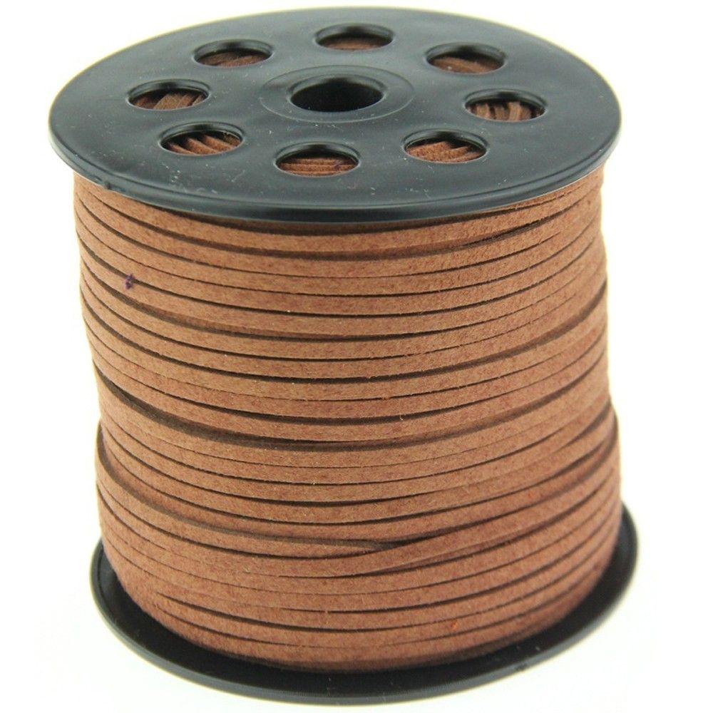 

1Pcs String Rope Brown Thread Cords Bracelet Making Jewelry Accessories DIY Necklace