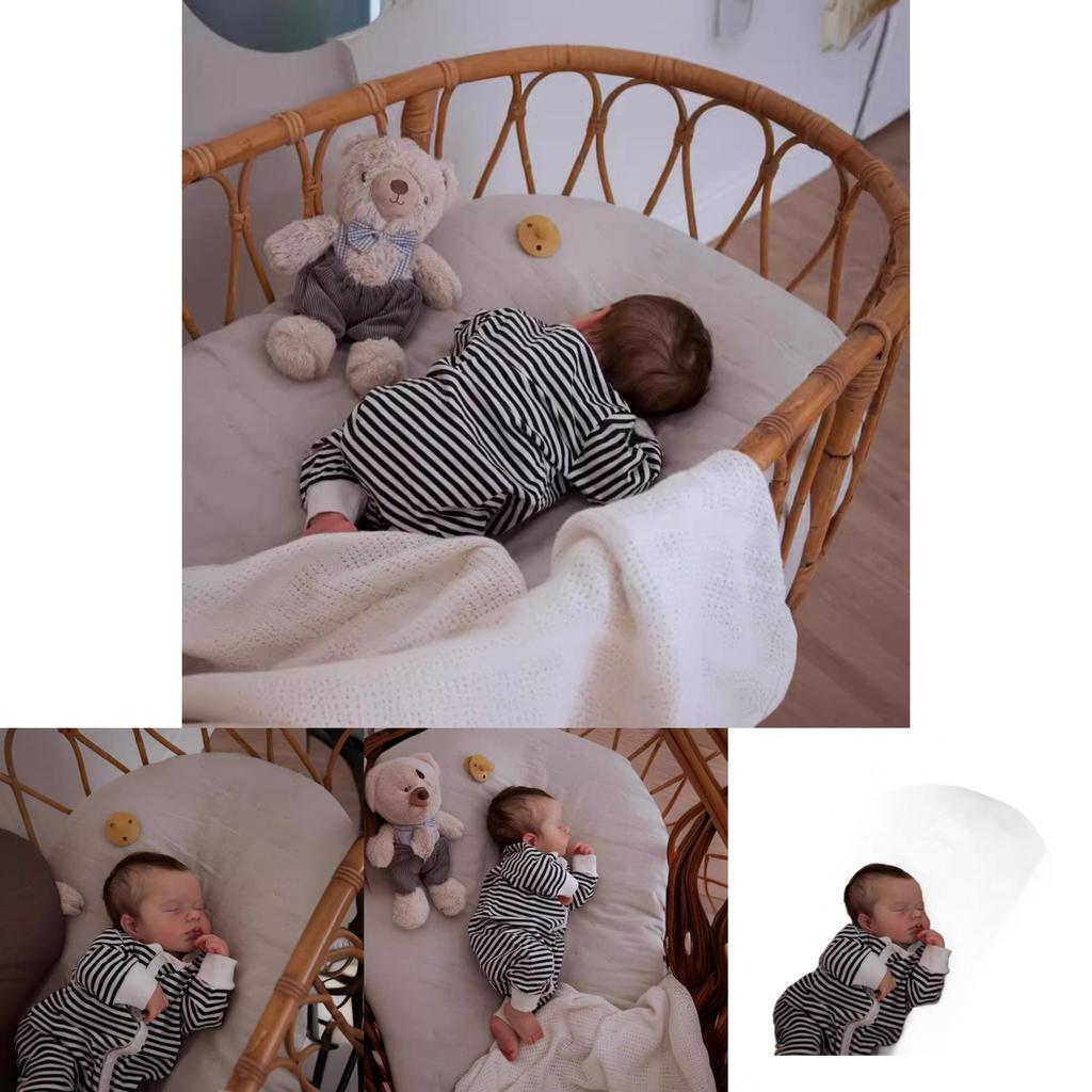 Păpușă Reborn din Silicon Pentru Colecționari Cu Trăsături Realiste Pentru Cadou Și Expoziție