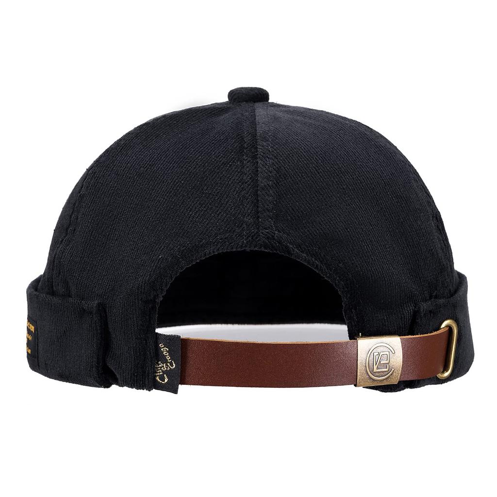 Clape Summer Roll Brimless Stylish Watch Classic Sag Solid Smaller Face Outdoor Men's Cap, Fisherman's Cap, Cap, Cap, Foldable, Round, Color, Unique,