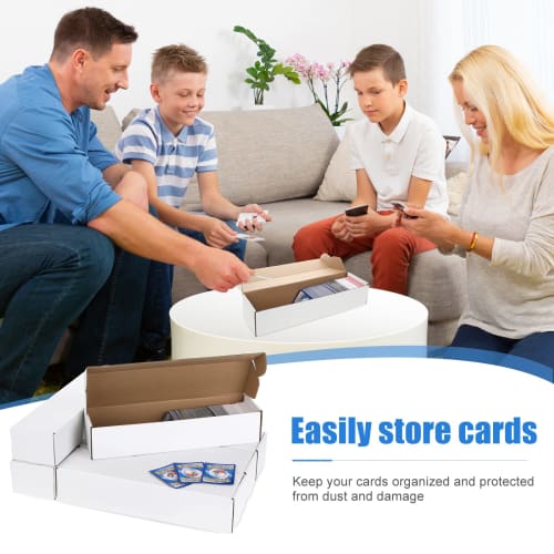 20 Card Storage Boxes, Holds 800 Cards, Collector Boxes, Organizers for Trading Cards, Sports Cards, and Collectible Games