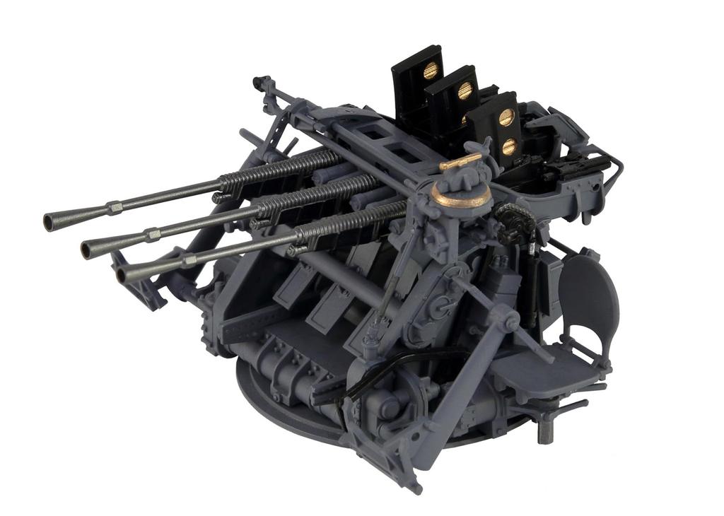 Pit-Road 1/35 Grand Armor Series Japanese Navy Type 96 25mm Triple Machine Gun Plastic Model Kit G47