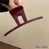 Großer französischer Retro-Klammer-Haarclip für elegante Damenfrisuren.