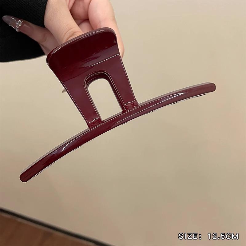 Großer französischer Retro-Klammer-Haarclip für elegante Damenfrisuren.
