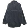 80s Vintage British Nylon Jacket XXL Black Food Deficiency Men's Used