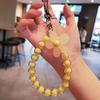 1Pc Colorful Flower Beaded Mobile Phone Charm Strap Chain Lanyard Women Girl Jewelry Phone Holder Beads Pendant