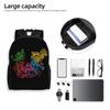 Sailors Anime Moons Travel Backpack Men Women School Laptop Bookbag Bishoujo College Student Daypack Bags