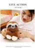 Cute Lying Sloth Plush Toy - Simulated Animal Ornament for Children