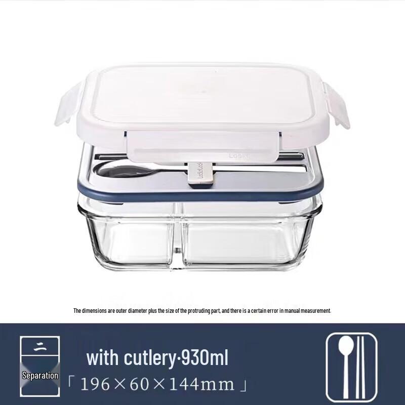 LocknLock Portable Glass Lunch Box