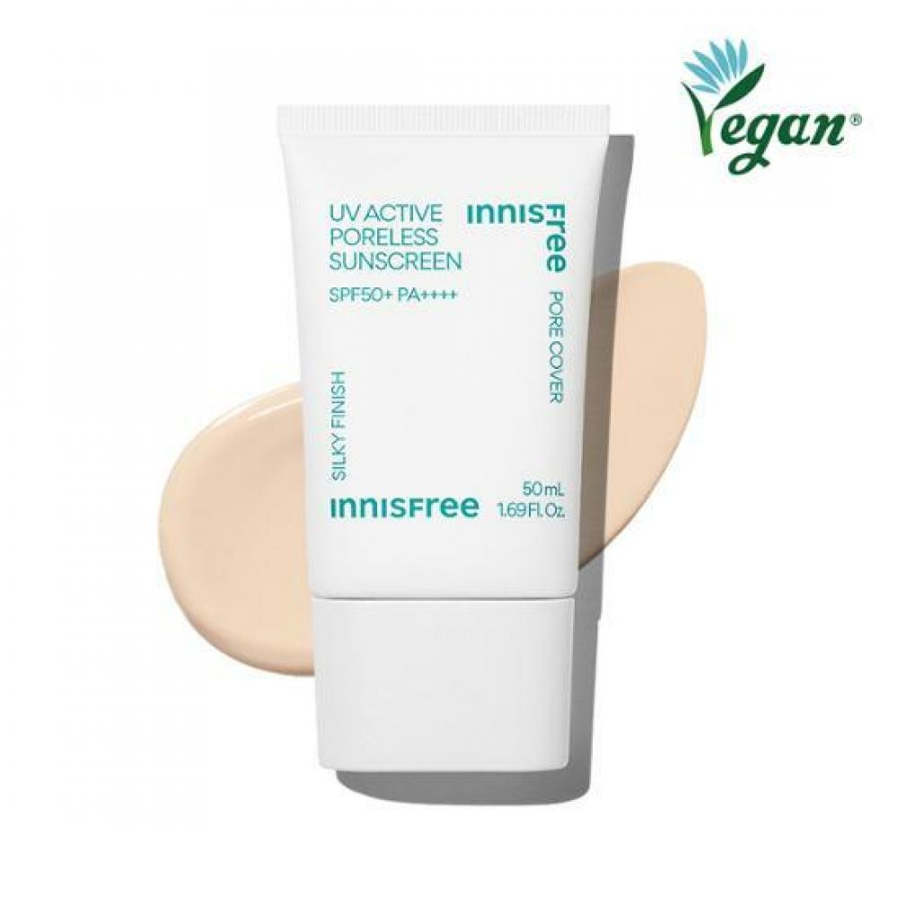 

Innisfree [Неравномерное покрытие пор] Innisfree UV Active Poreless Sunscreen 50 мл