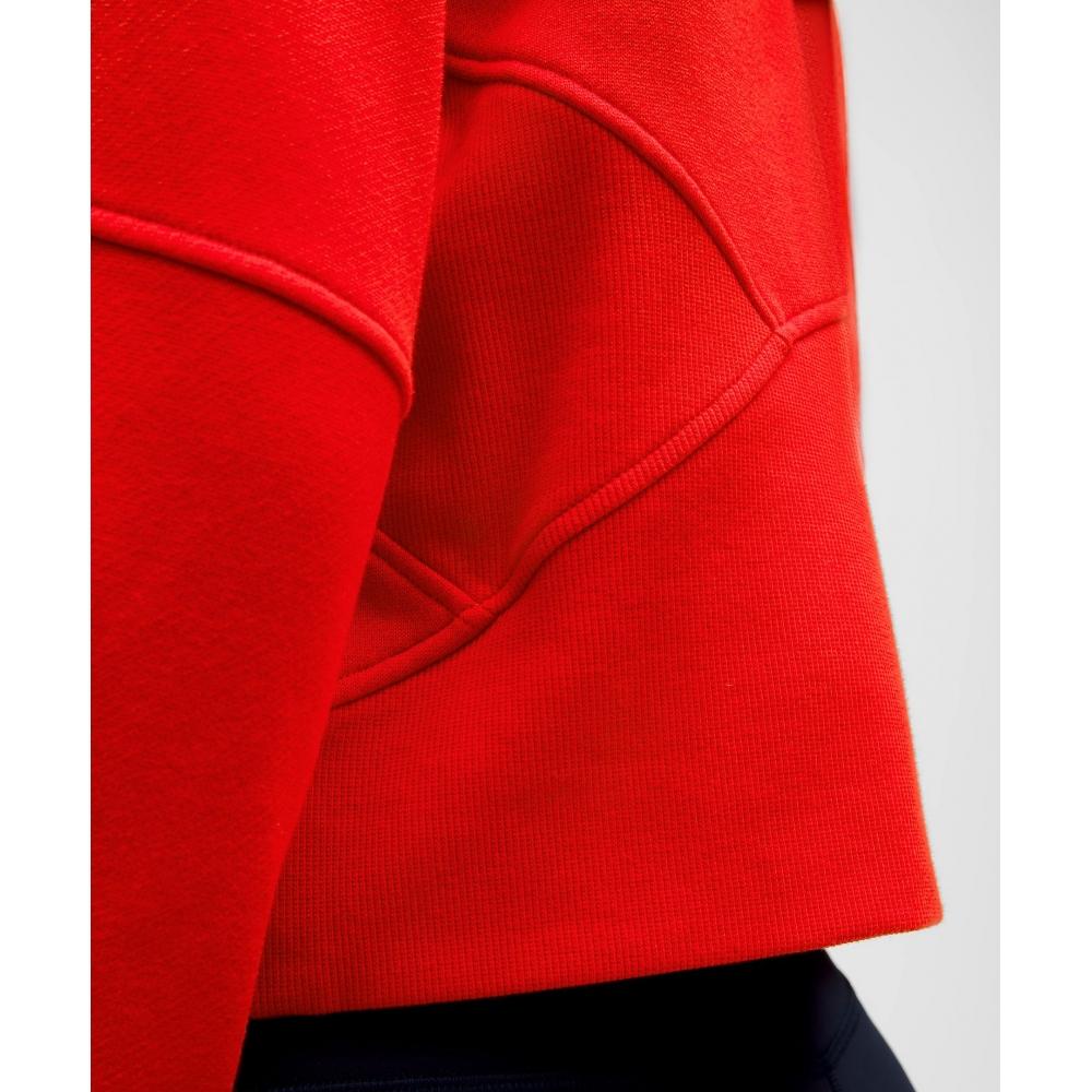 Lululemon Scuba Oversized Half Zip Hoodie Hot Heat