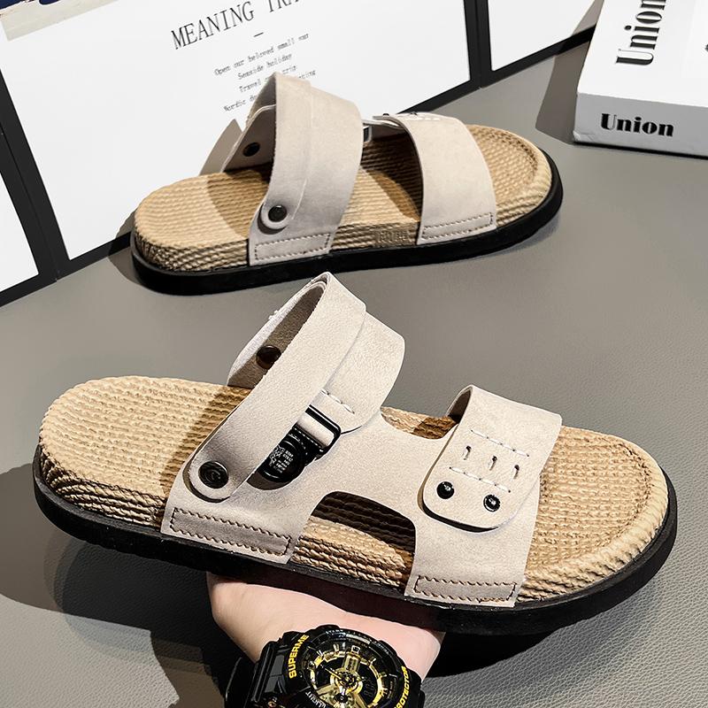 Sandals Men Summer Slip On Casual Slippers Outdoor Beach Shoes Male Classic Men's Sandals Slippers