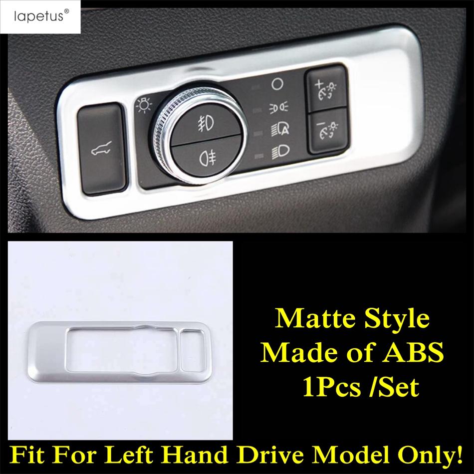 

Head Lights Lamps Switch Panel Cover Trim For Ford Mustang 2024 Maverick Mach E Escape Kuga - 2025 Accessories Matte Style