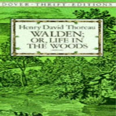 Walden Or Life In the Woods by Henry David Thoreau Paperback Book 9780486284958
