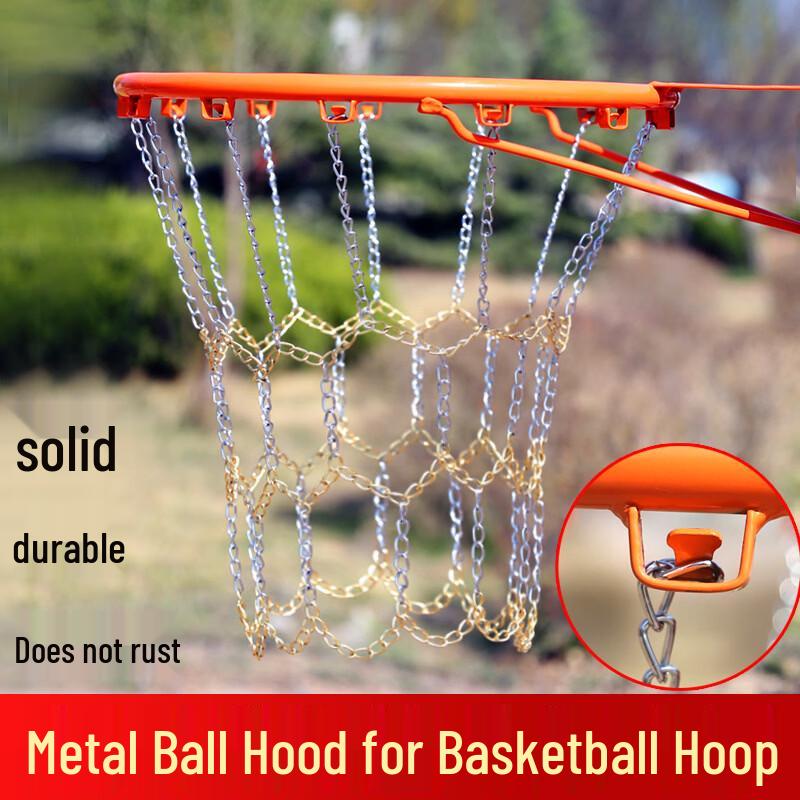 Galvanized Metal Chain Basketball Net