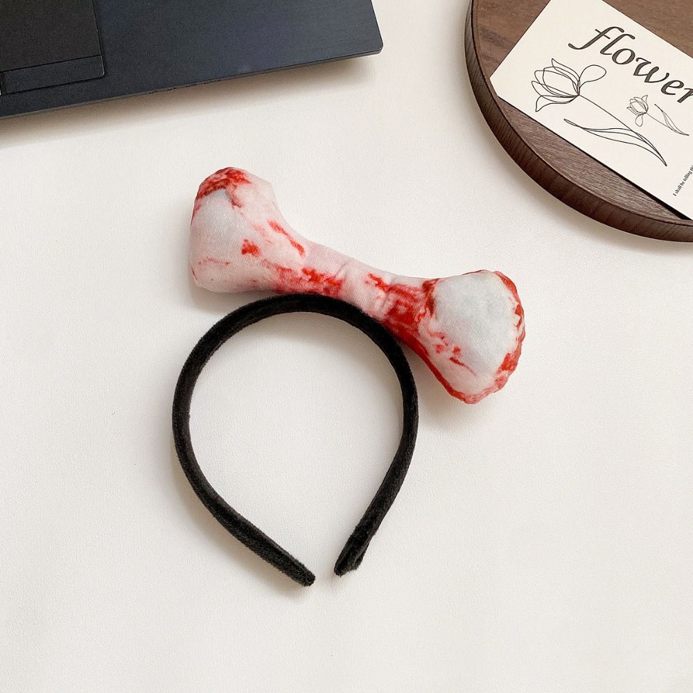 Bone Simulated Food Headband Fried Egg Strawberry Imitation Vegetable Hairband Hotdog Hair Clip Hairpins Party Hair Accessories