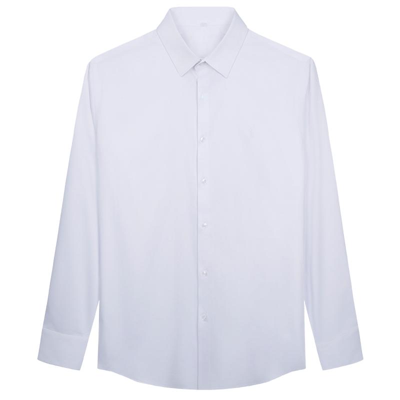 Embroidered Business Long Sleeved Shirt for Men's Formal Work Shirt 11261M0111