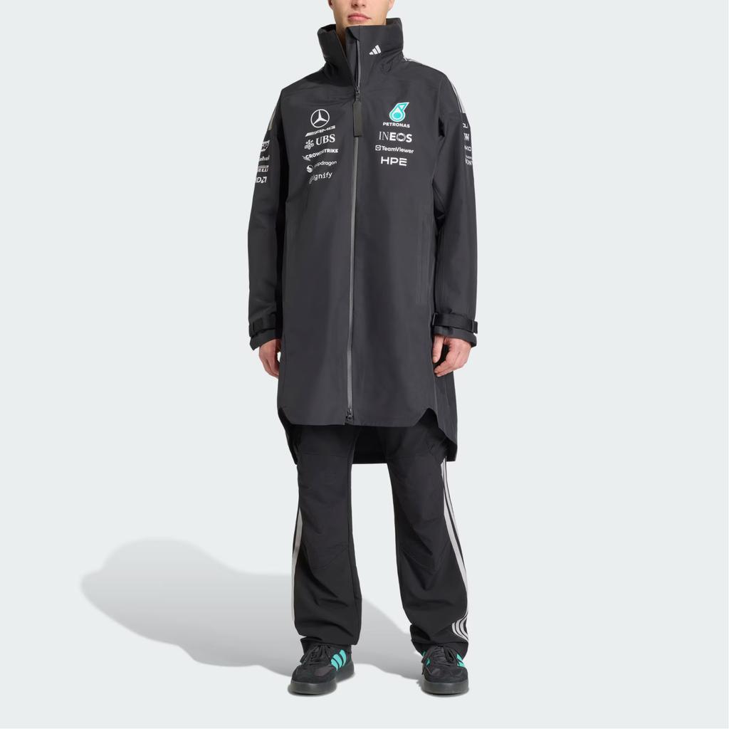adidas MERCEDES AMG PETRONAS FORMEL 1 TEAM REGENPARKA Mantel Herren KF6051