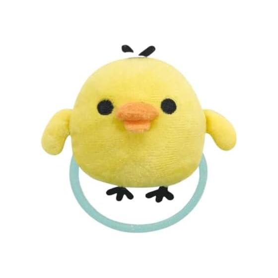 Eye Planning Rilakkuma Face Mascot Hair Band Kiiroitori [Mascot Part] Approx. W85 x H85 x D45mm K5226C