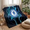 Chelsea FC Theme blanket Soft Flannel Blanket Plush Throw Blanket Cozy Sofa Bed Blanket for Home Decor