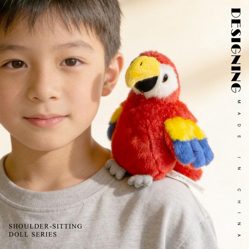 Cute Little Bird Sloth Mouse Plush Toy - Parrot Dinosaur Animal Bag Pendant Doll