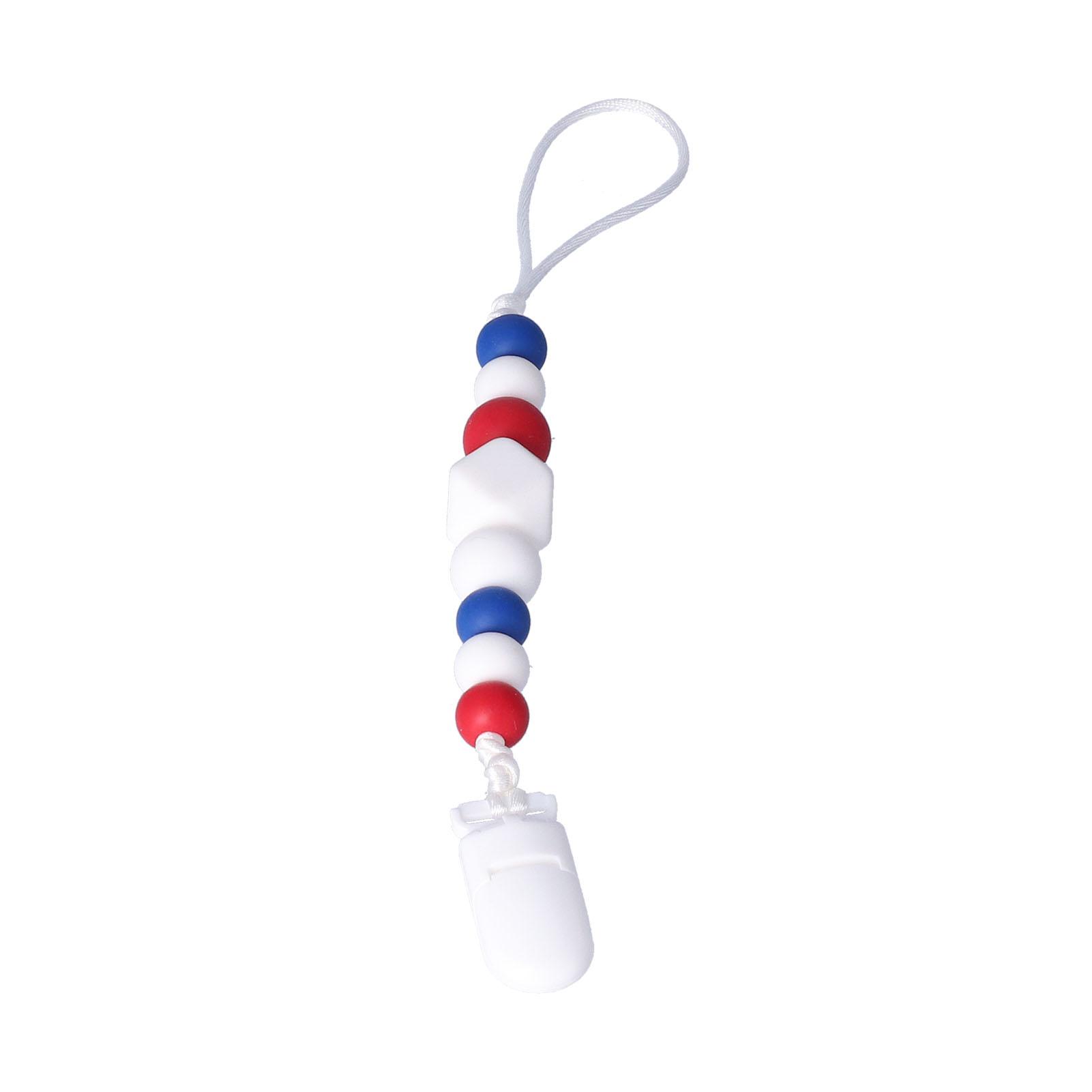 

Pacifier Clip Cute Style Compact Convenient Practical Baby Toy Chain for Bib Teether Toys