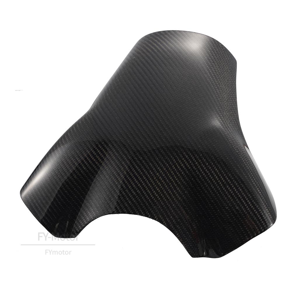 Motorcycle Carbon Fibre Fuel Tank Shelter Protect Carbon Fiber Cover Fit For YAMAHA YZF R1 YZFR1 2007 2008