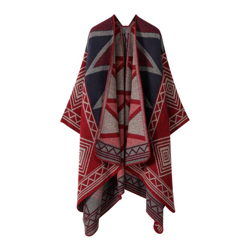 Stylish Fashion Retro Oversized Scarf For Women Travel Warmth